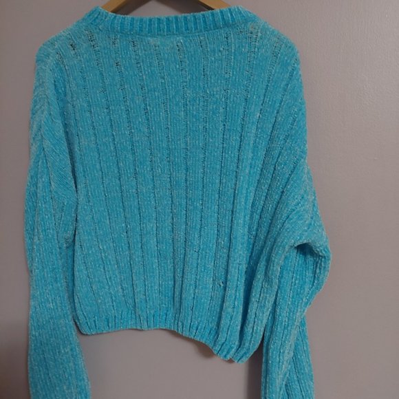 NOBO (No Boundaries) Junior (teen) XL (15-17) blue sweater - Picture 4 of 4